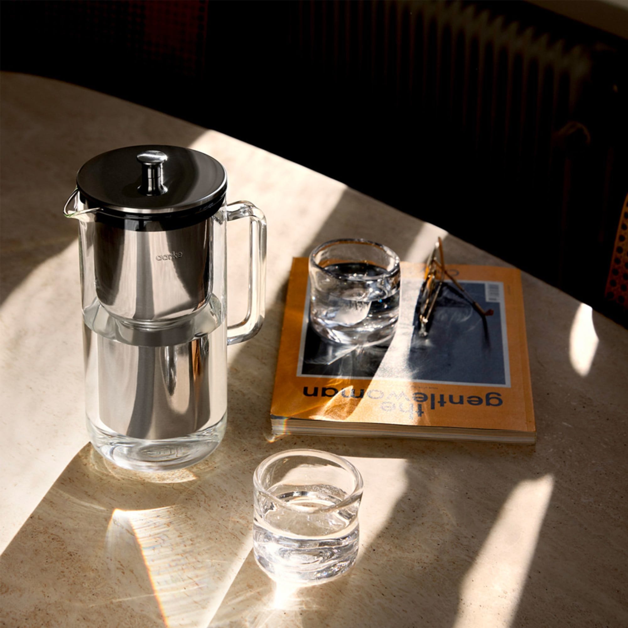 Aarke Purifier Glass Water Filter Jug 2.36L Kitchen Warehouse™